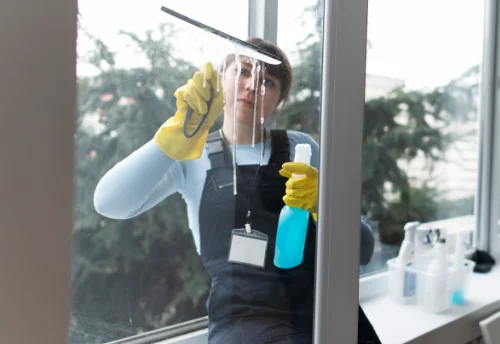 Nettoyage de vitres intérieures et extérieures à Niherne